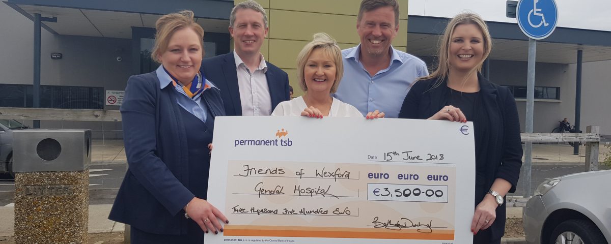 Permanent TSB raise €3500 for MRI Now with 50km Cycle